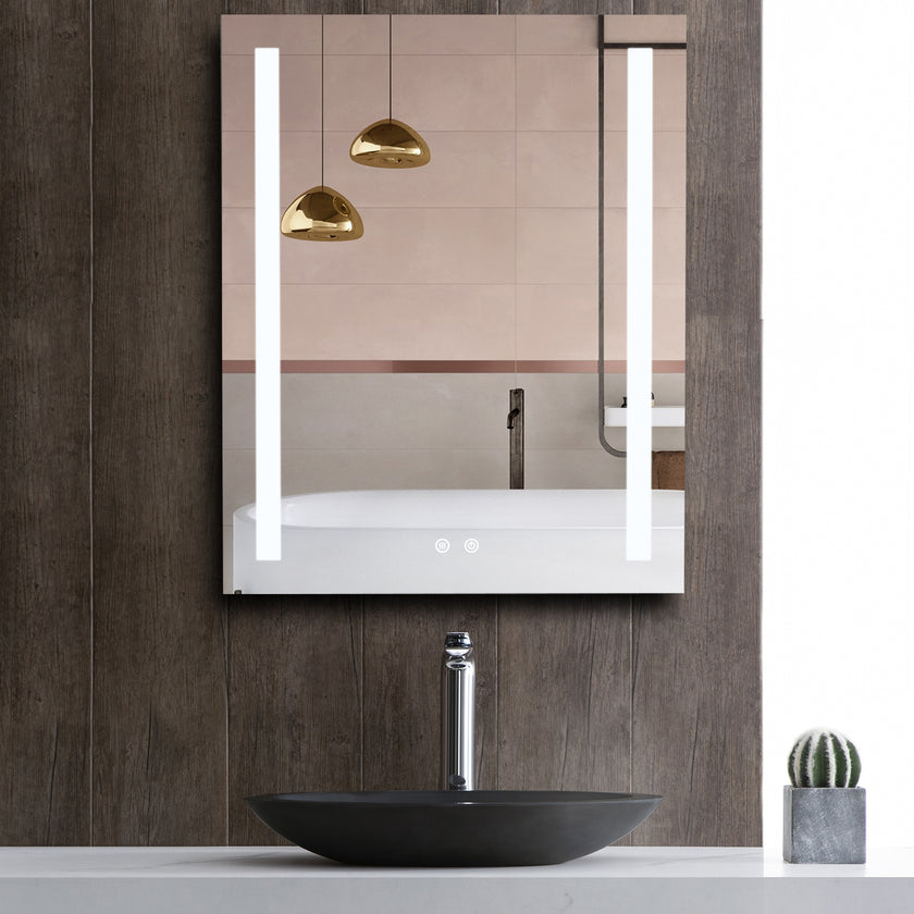 LYRA Rectangular Frameless Custom LED Medicine Cabinet
