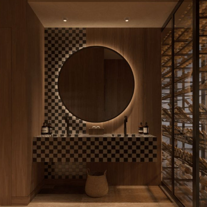 Round Vanity LED Mirror