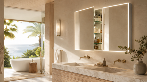 New Custom-Level High-End LED Medicine Cabinets for Your Summer Time Oasis