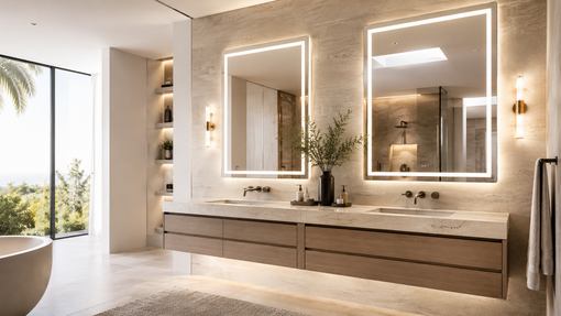 Best Custom LED Mirrors for Luxury Bathrooms: Why Raynova Leads in Customization, Reliability, and Design Accuracy