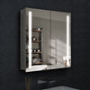 LYRA Rectangular Frameless Custom LED Medicine Cabinet