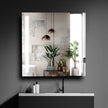 LYRA Rectangular Frameless Custom LED Medicine Cabinet