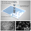 GLOWY Rectangular Frameless LED Mirror with Edge LED Light | Ship today mirror