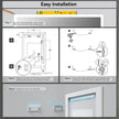 GLOWY Rectangular Frameless LED Mirror with Edge LED Light | Ship today mirror