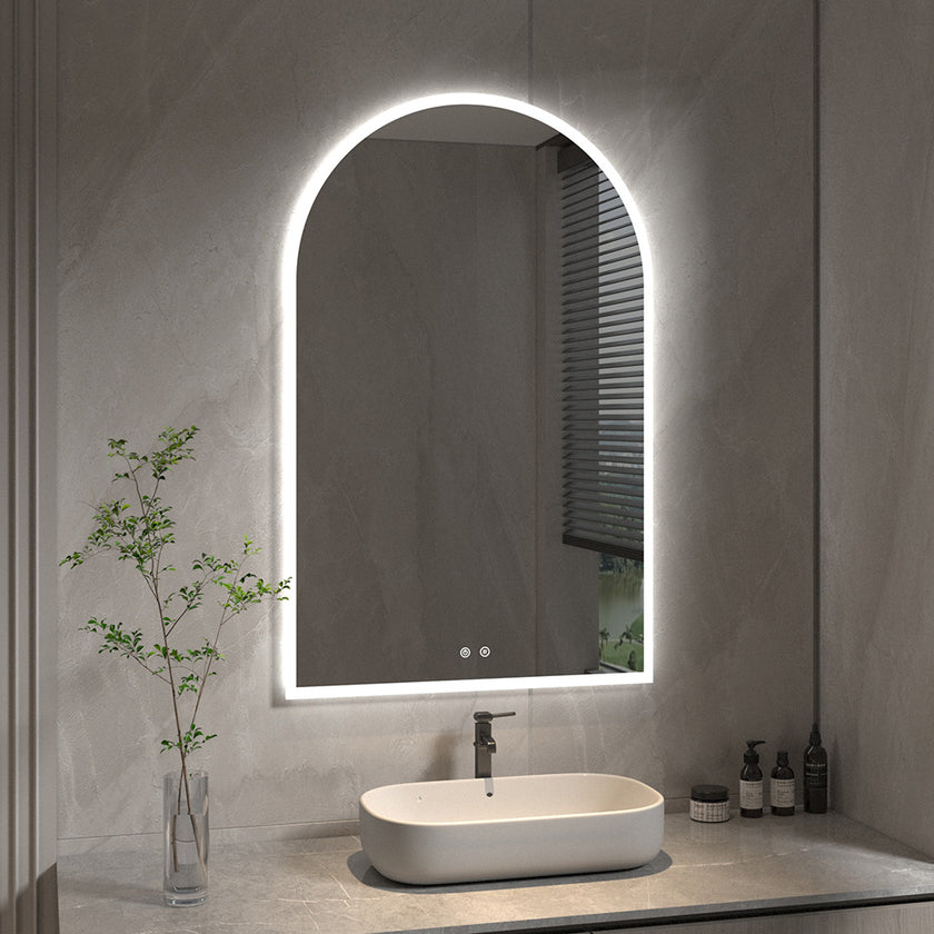 ILLUME Arched Frameless Custom LED Mirror