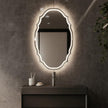 HELYA Frameless Irregular Custom LED Mirror