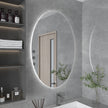 RADIANT Oval Frameless Custom LED Mirror