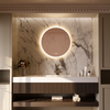 SHINEY Round Frameless LED Mirror with Edge LED Light | Ship today mirror