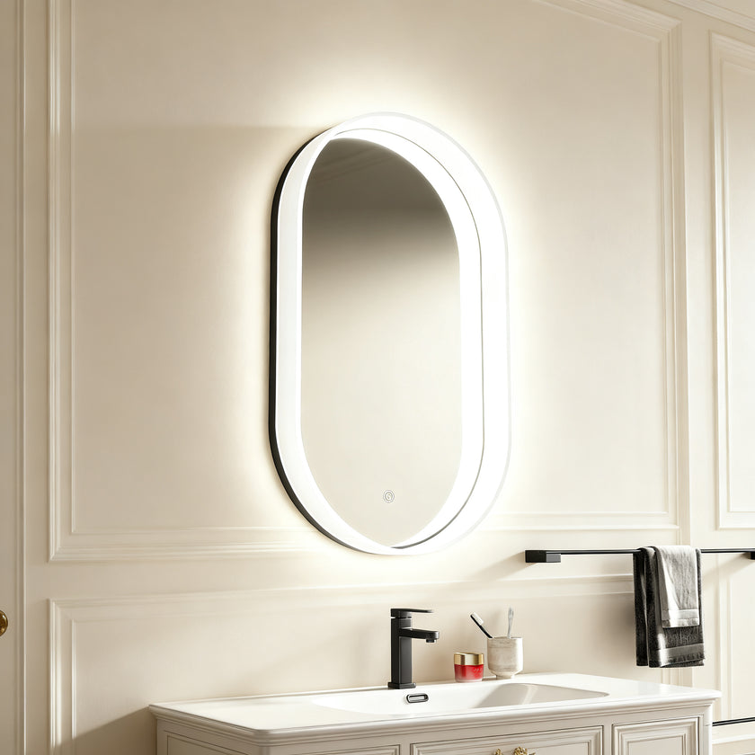 PURA Capsule Acrylic Framed LED Mirror