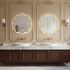 PRISMOS Irregular Metal Framed Custom LED Mirror