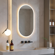 LIMNI Capsule Frameless Custom LED Mirror