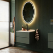 HELYA Frameless Irregular Custom LED Mirror