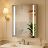 LYRA Rectangular Frameless Custom LED Medicine Cabinet
