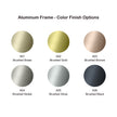 Frame Finish - Aluminum