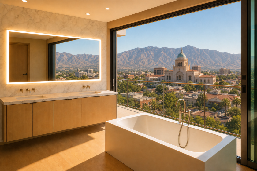 Raynova custom LED mirror for Tucson, AZ