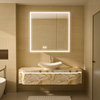 RADIY Rectangular Frameless Medicine Cabinet with Edge LED Light