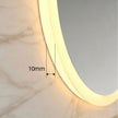 ELION Frameless Round Super Slim Custom LED Mirror | New Arrival