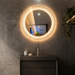FOTON Frameless Round Custom LED Mirror | New Arrival