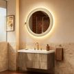 FOTON Frameless Round Custom LED Mirror | New Arrival
