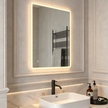 FOTIA Frameless Rectangular Super Slim Custom LED Mirror | New Arrival