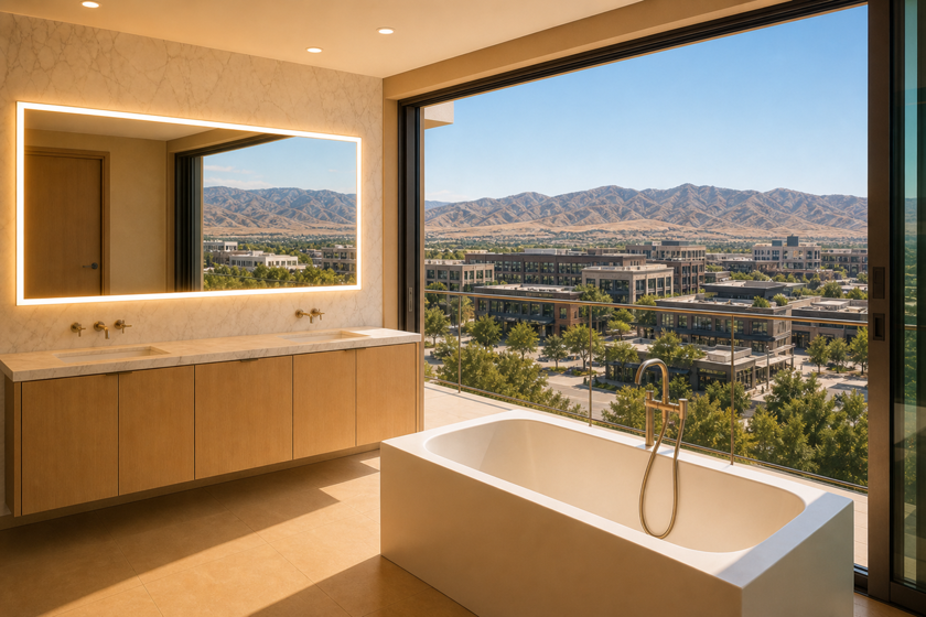 Raynova custom LED mirror for Enterprise, NV