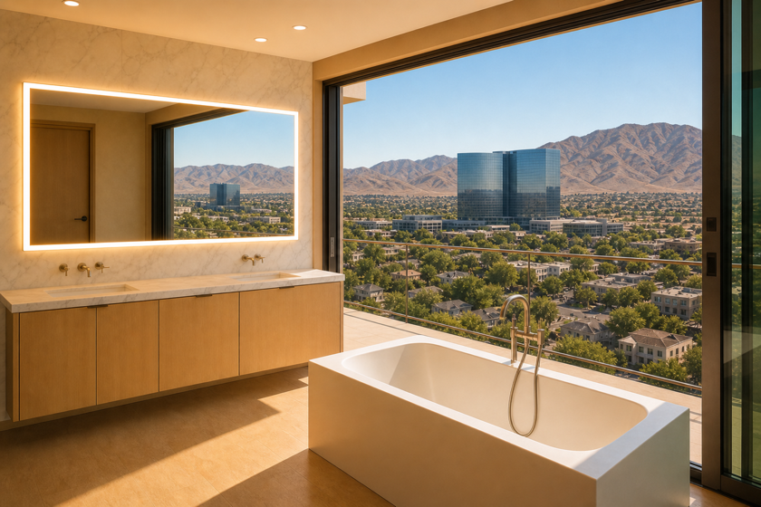 Raynova custom LED mirror for Henderson, NV