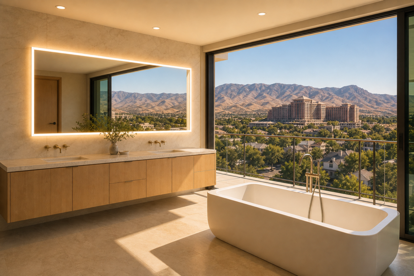 Raynova custom LED mirror for Summerlin, NV