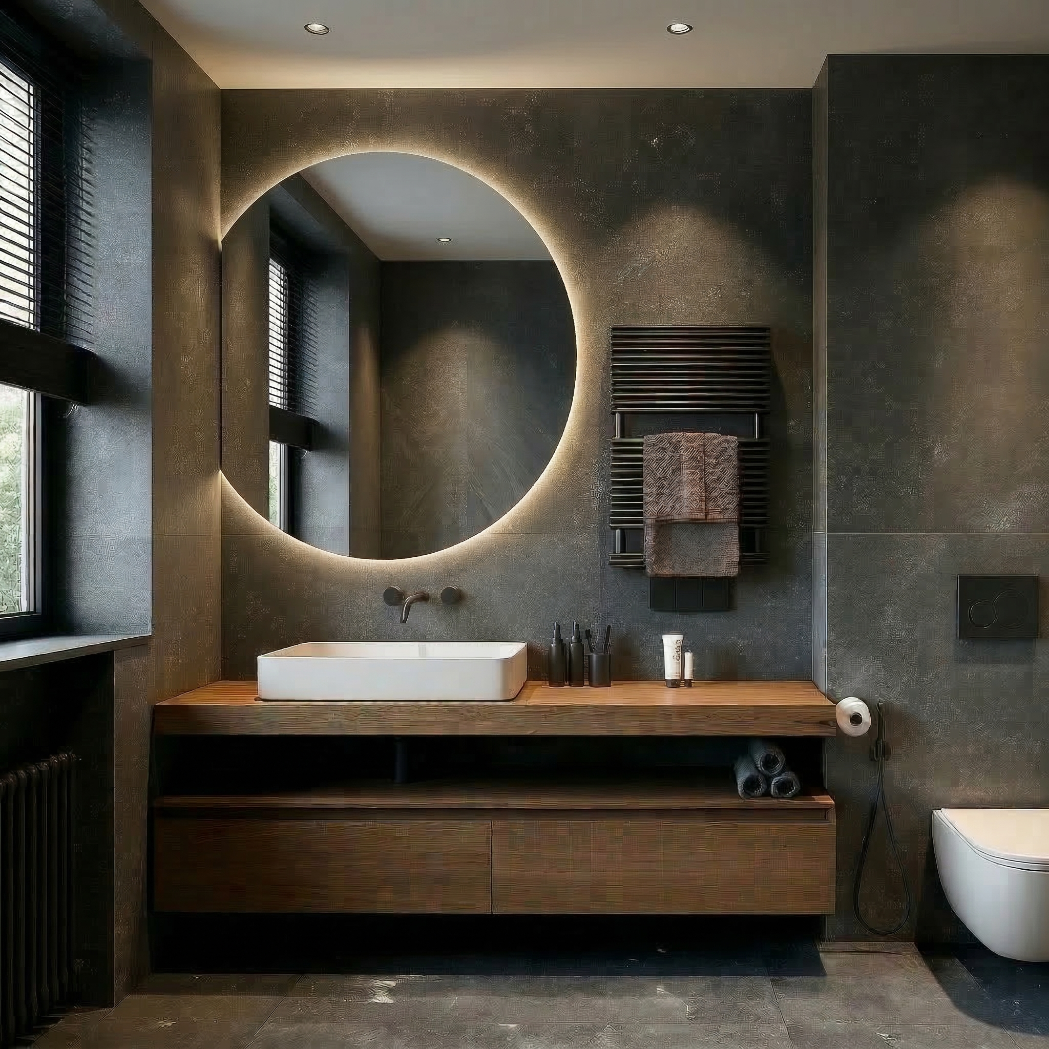 PHOTRA Frameless Irregular Custom LED Mirror | 2026 Spring Vibe