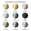 Frame Finish - Stainless Steel