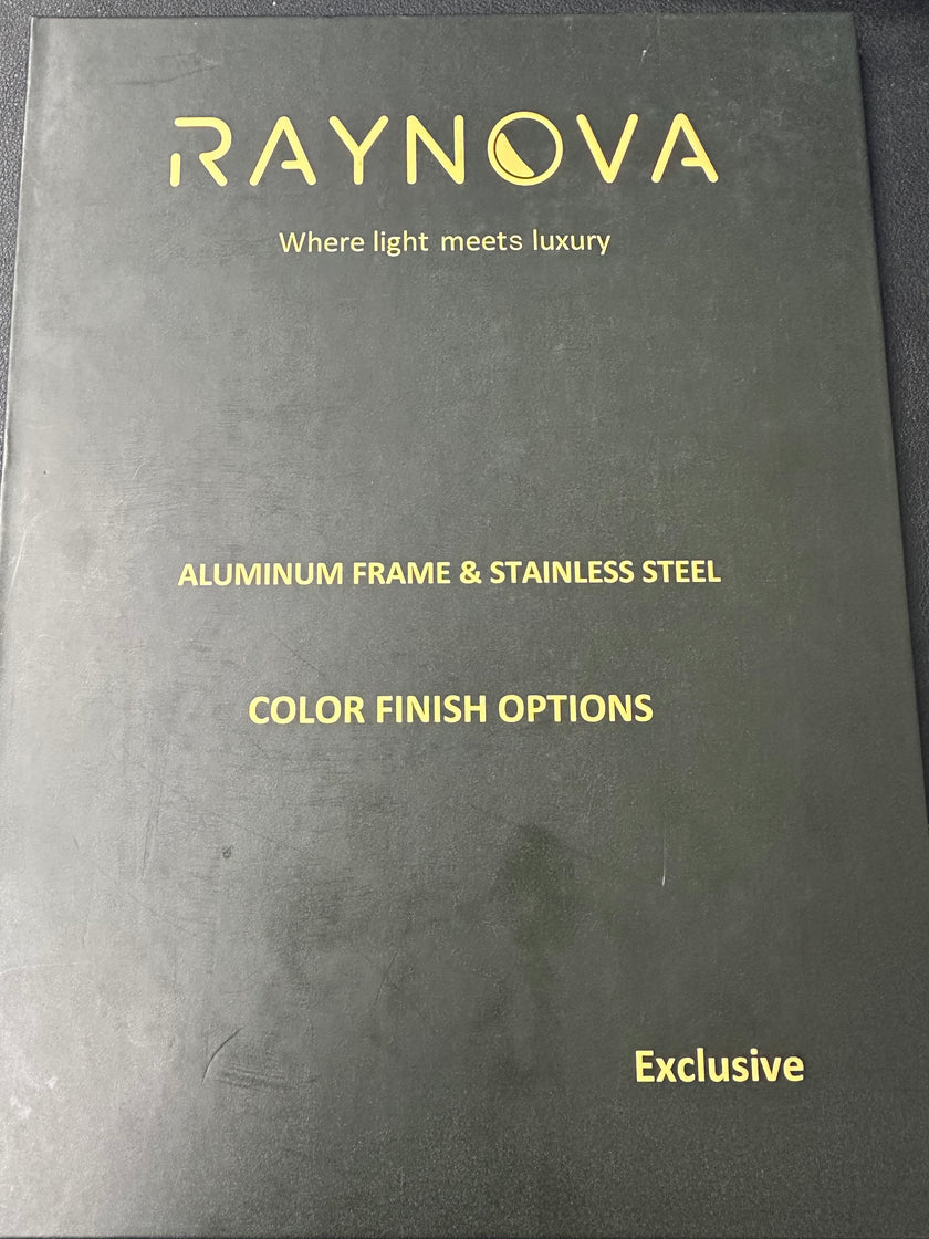 Raynova Frame Finish Book
