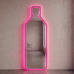 Bottle Style Frameless LED Mirror