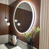 SHINEY Round Frameless LED Mirror with Edge LED Light | Ship today mirror
